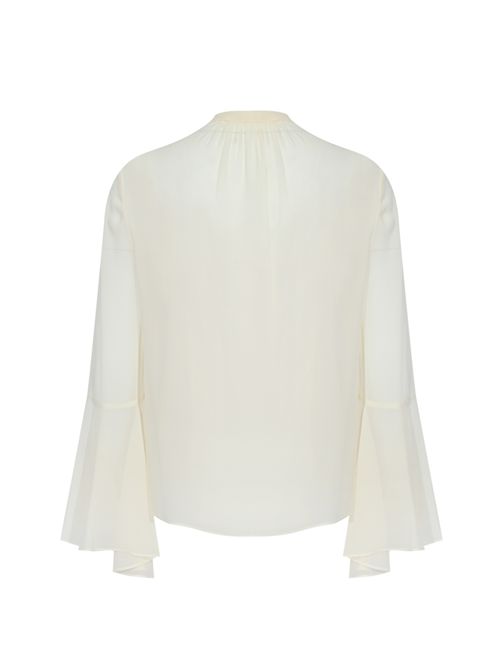 Blusa Cuba in seta Avorio MAX MARA STUDIO | 2526266011600028